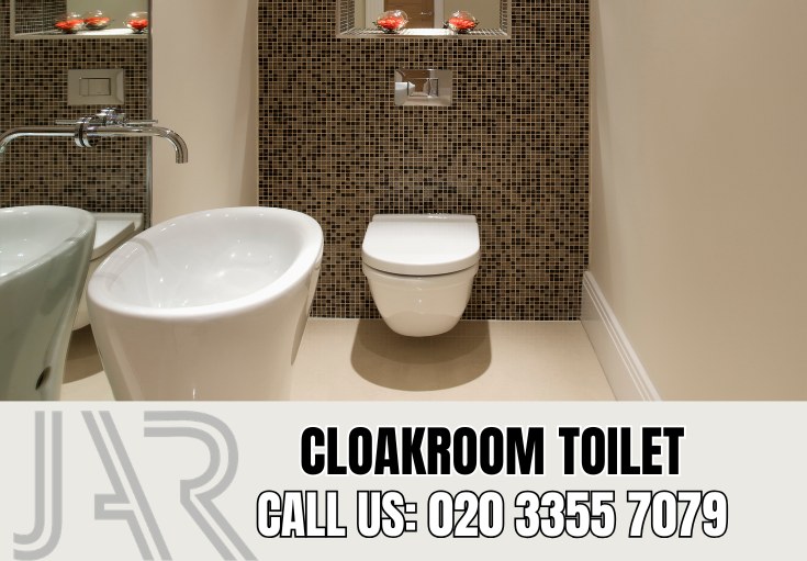 Cloakroom and Downstairs Toilet Installation by Kentishtown Bathroom Fitters