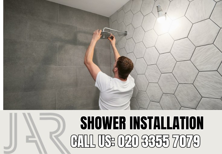 Shower Installation by Kentishtown Bathroom Fitters